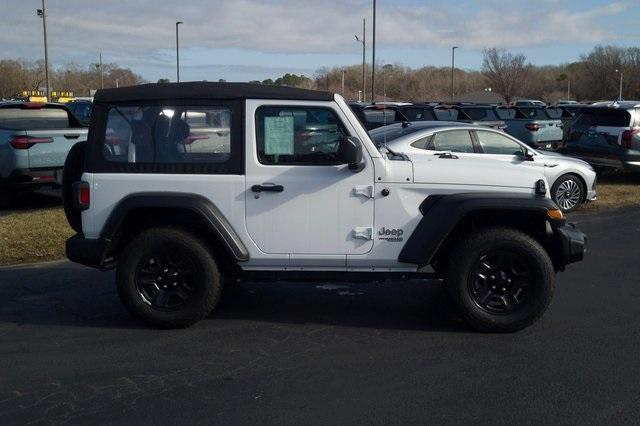 used 2021 Jeep Wrangler car, priced at $23,920