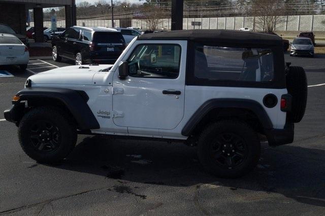 used 2021 Jeep Wrangler car, priced at $23,920