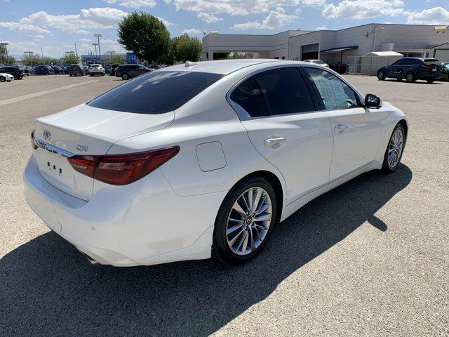 used 2022 INFINITI Q50 car, priced at $23,976