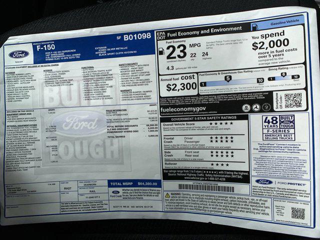 new 2025 Ford F-150 car, priced at $64,380
