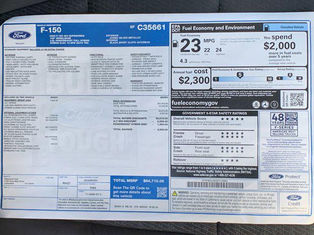 new 2025 Ford F-150 car, priced at $60,528