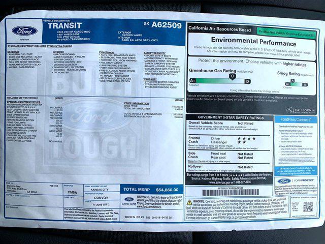 new 2025 Ford Transit-250 car, priced at $54,860