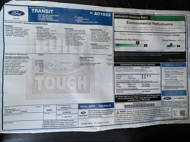 new 2025 Ford Transit-250 car, priced at $54,030