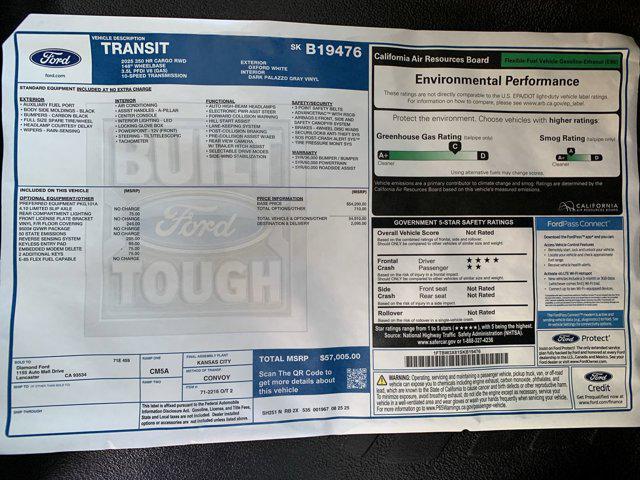 new 2025 Ford Transit-350 car, priced at $54,344