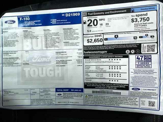 new 2025 Ford F-150 car, priced at $49,611