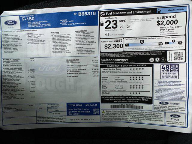 new 2025 Ford F-150 car, priced at $61,974