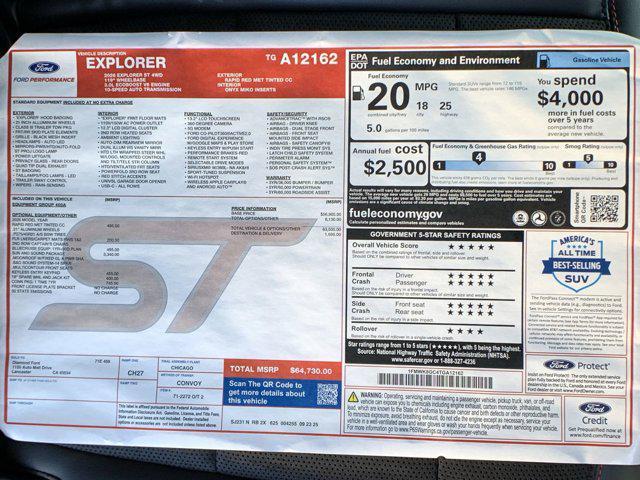 new 2026 Ford Explorer car, priced at $62,243