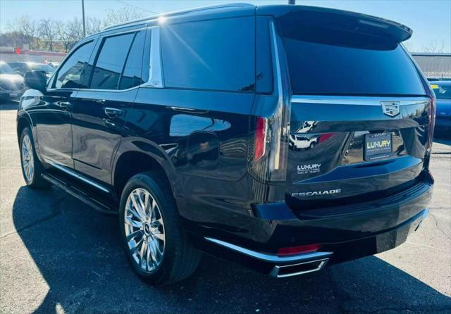 used 2021 Cadillac Escalade car, priced at $69,899