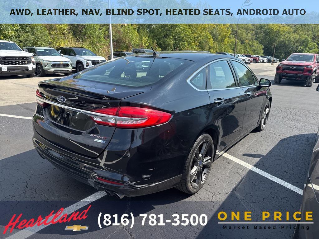 used 2017 Ford Fusion car, priced at $14,500