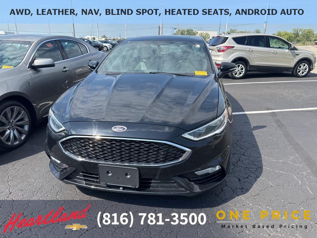 used 2017 Ford Fusion car, priced at $14,500