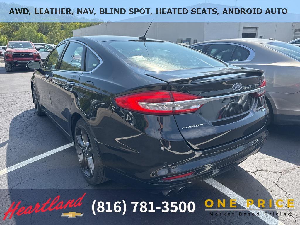 used 2017 Ford Fusion car, priced at $14,500