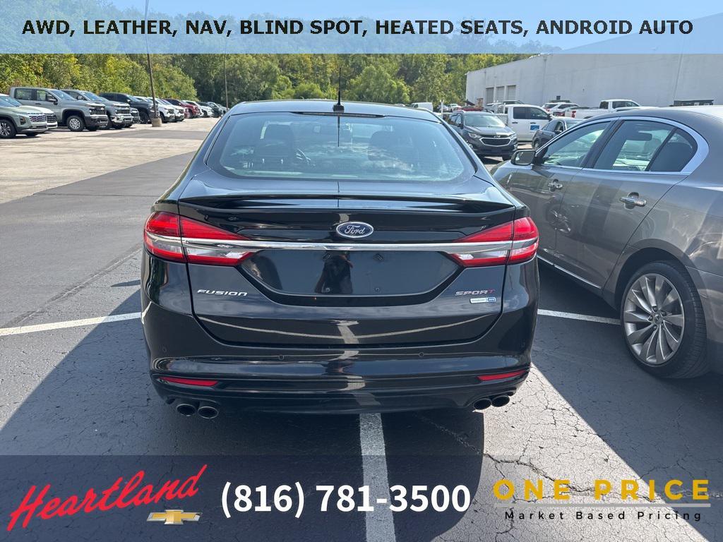 used 2017 Ford Fusion car, priced at $14,500