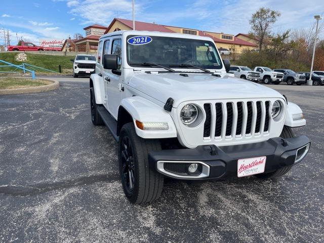 used 2021 Jeep Wrangler Unlimited car, priced at $30,849