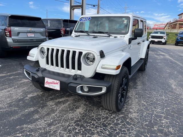 used 2021 Jeep Wrangler Unlimited car, priced at $30,849