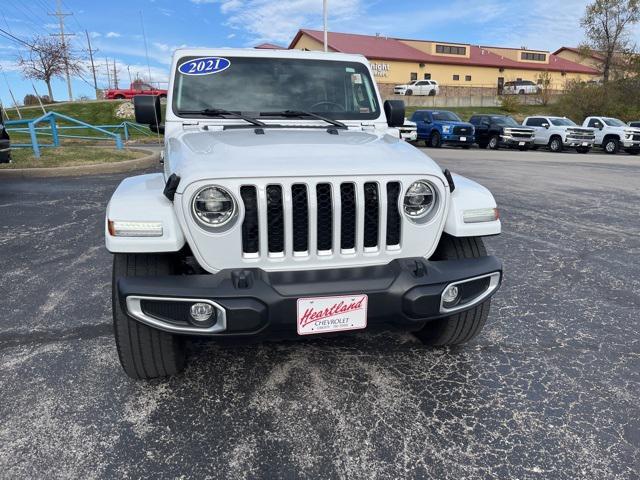 used 2021 Jeep Wrangler Unlimited car, priced at $30,849