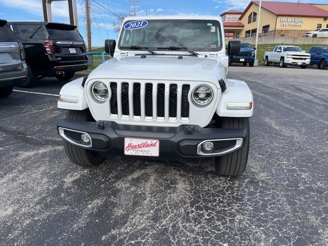 used 2021 Jeep Wrangler Unlimited car, priced at $30,849