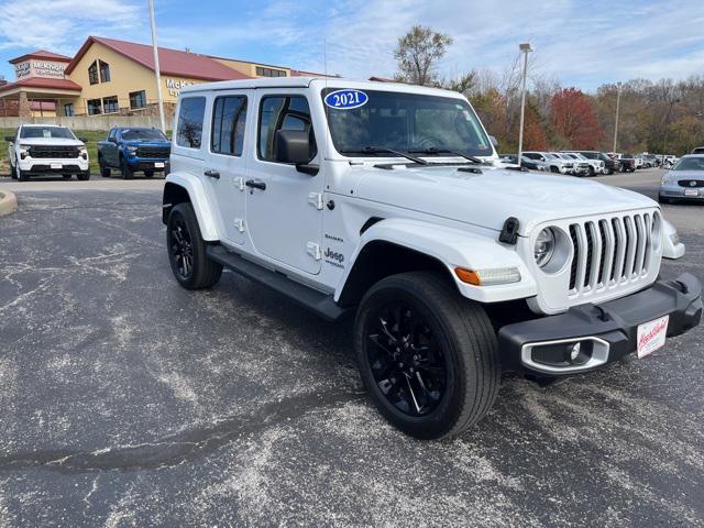 used 2021 Jeep Wrangler Unlimited car, priced at $30,849