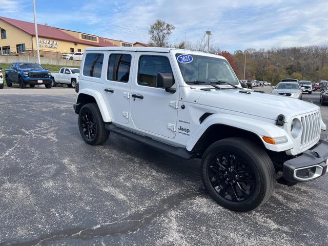 used 2021 Jeep Wrangler Unlimited car, priced at $30,849