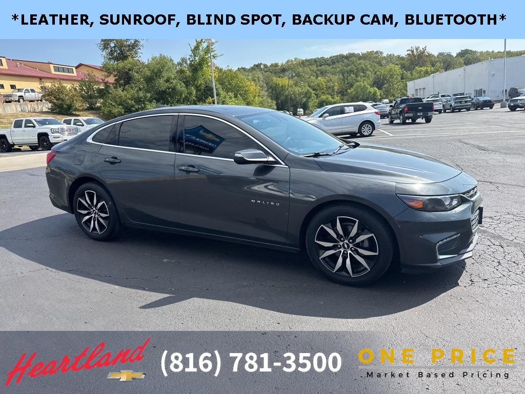 used 2018 Chevrolet Malibu car, priced at $14,200