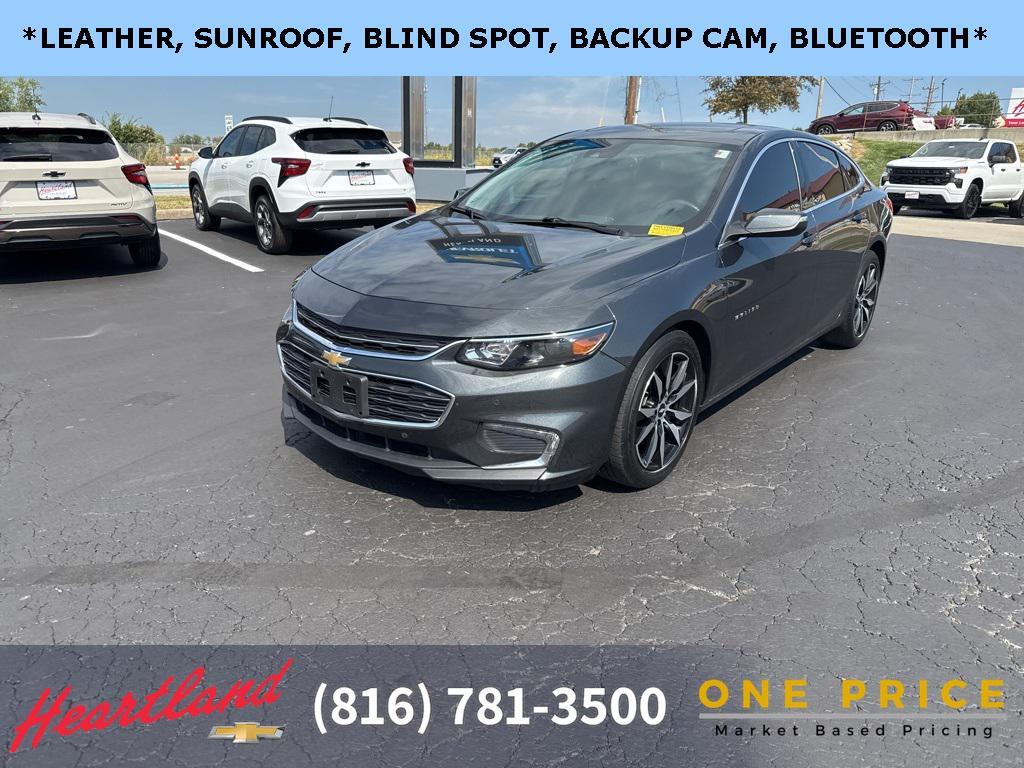 used 2018 Chevrolet Malibu car, priced at $14,200