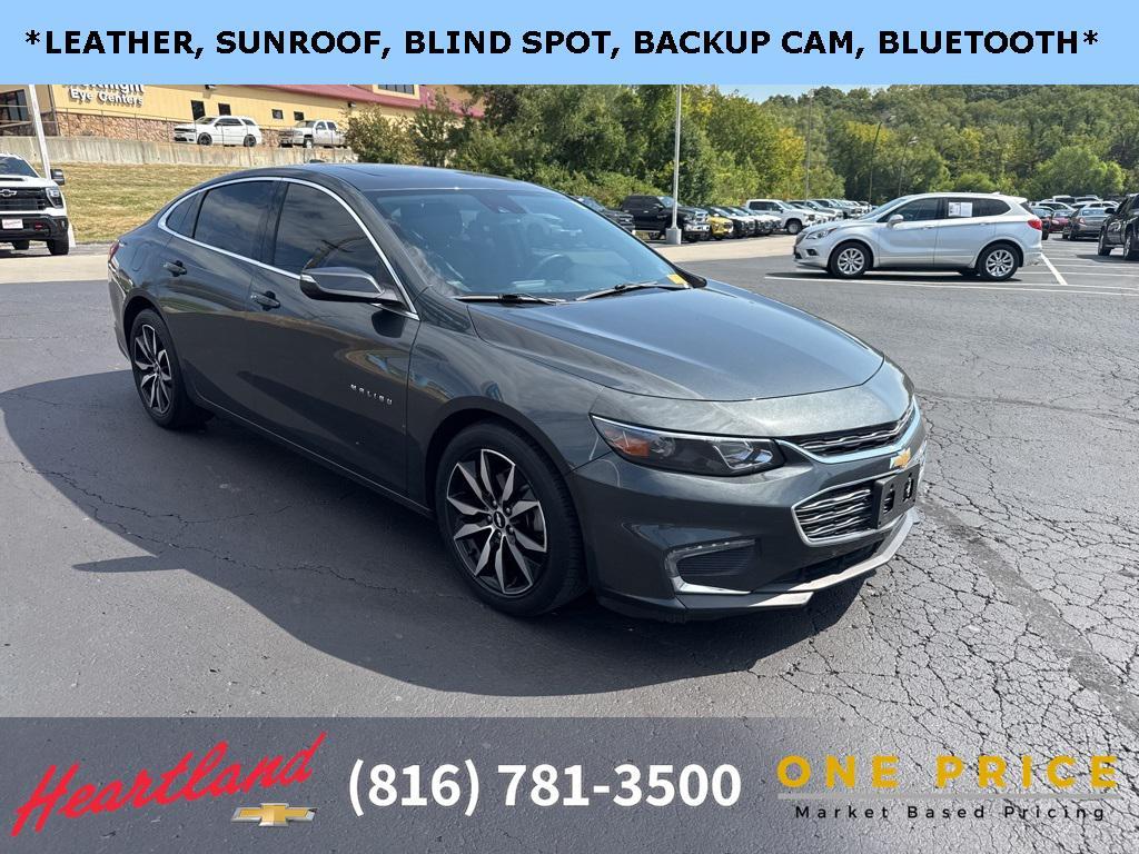 used 2018 Chevrolet Malibu car, priced at $14,200