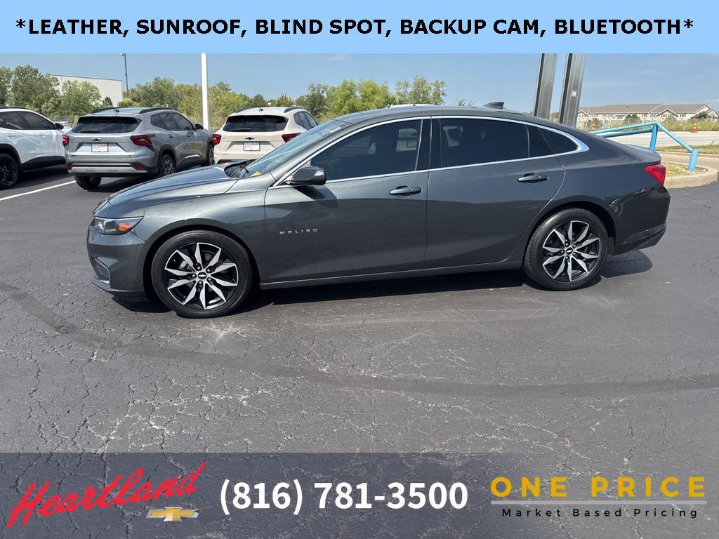 used 2018 Chevrolet Malibu car, priced at $14,200