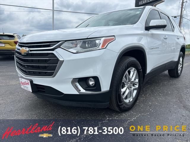 used 2021 Chevrolet Traverse car, priced at $22,659