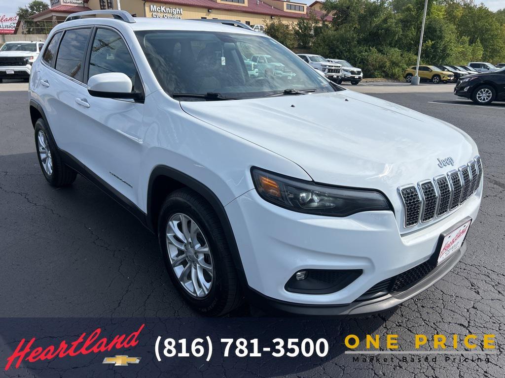 used 2019 Jeep Cherokee car, priced at $13,686