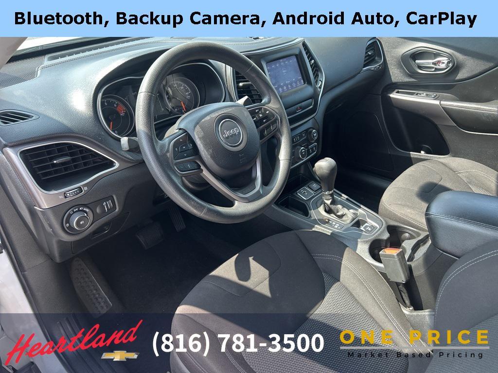 used 2019 Jeep Cherokee car, priced at $15,400