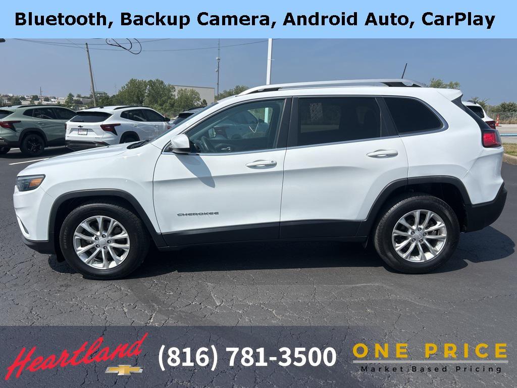 used 2019 Jeep Cherokee car, priced at $15,400