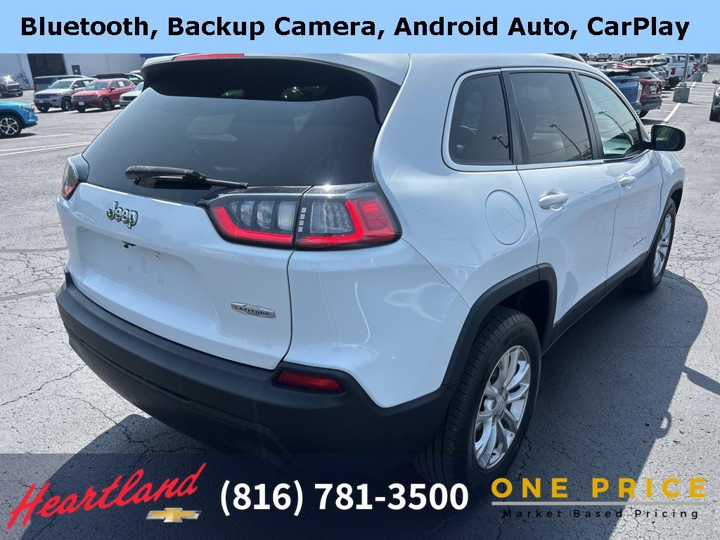 used 2019 Jeep Cherokee car, priced at $15,400