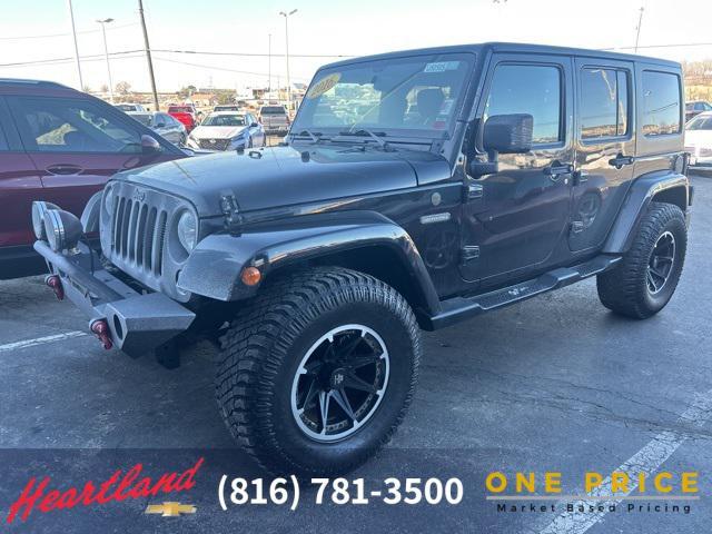 used 2016 Jeep Wrangler Unlimited car, priced at $19,254