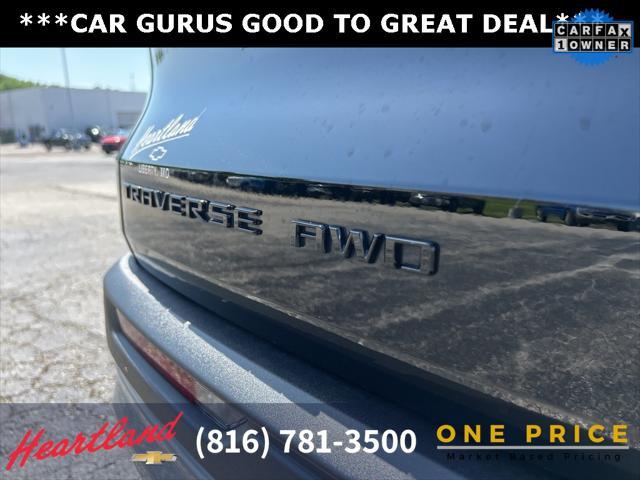 used 2025 Chevrolet Traverse car, priced at $49,997
