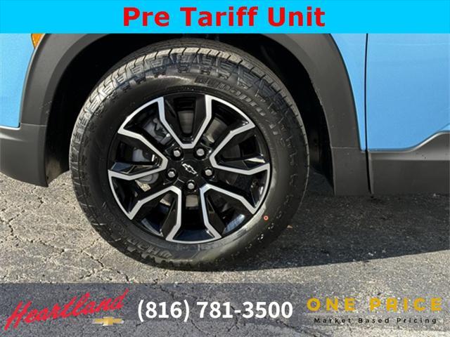 new 2025 Chevrolet TrailBlazer car, priced at $32,170