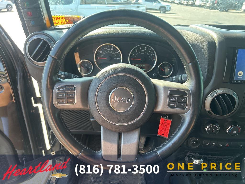 used 2016 Jeep Wrangler Unlimited car, priced at $16,964