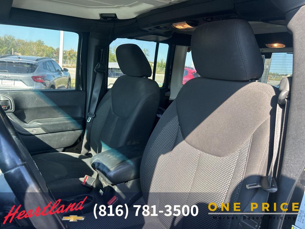 used 2016 Jeep Wrangler Unlimited car, priced at $16,964