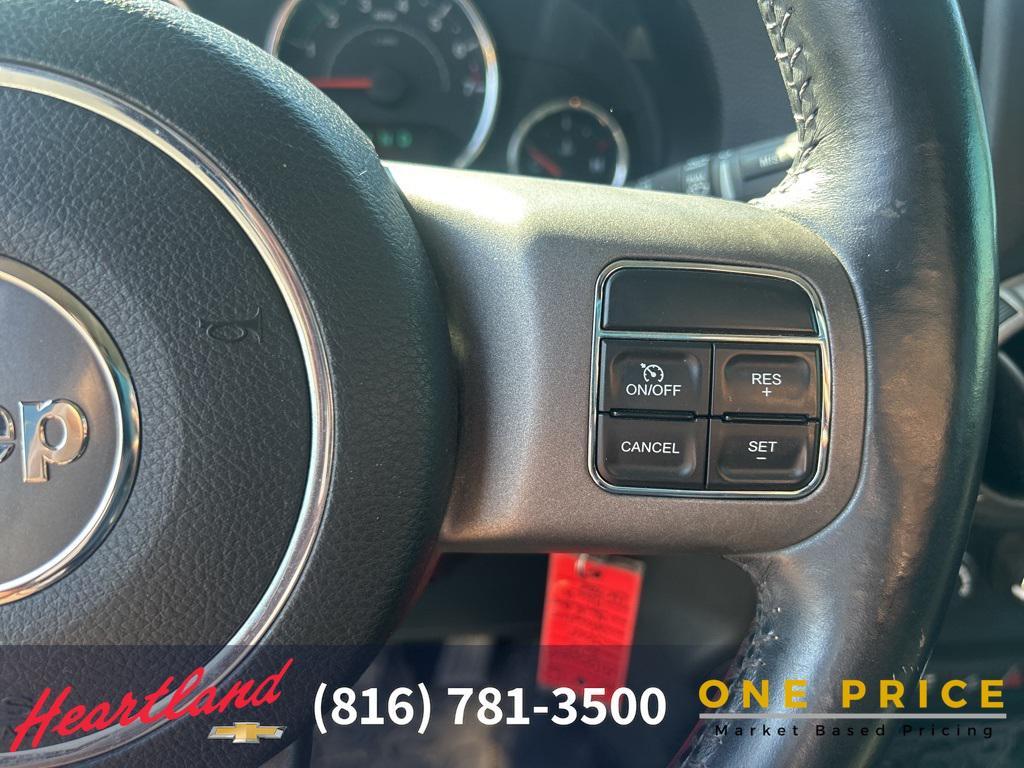used 2016 Jeep Wrangler Unlimited car, priced at $16,964