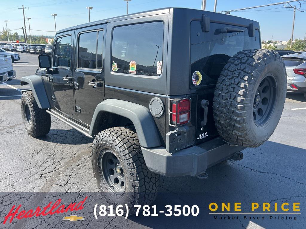 used 2016 Jeep Wrangler Unlimited car, priced at $16,964