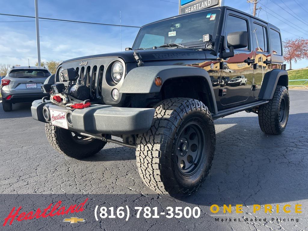 used 2016 Jeep Wrangler Unlimited car, priced at $16,988