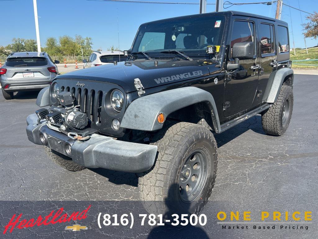 used 2016 Jeep Wrangler Unlimited car, priced at $16,964