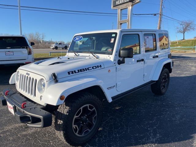 used 2017 Jeep Wrangler Unlimited car, priced at $24,293