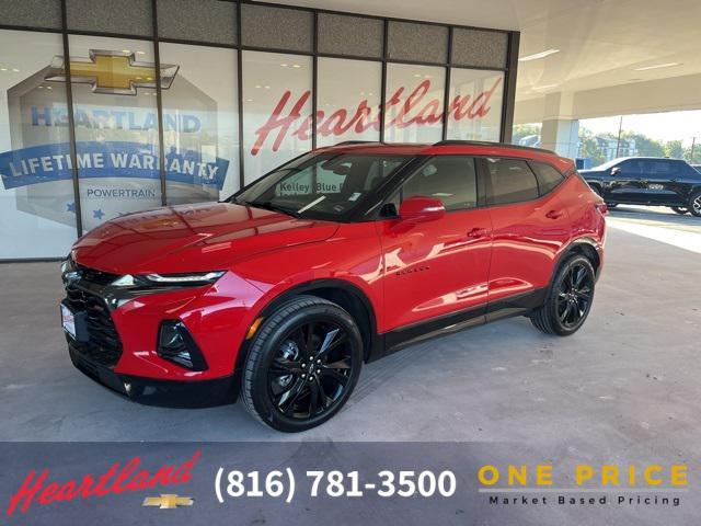 used 2021 Chevrolet Blazer car, priced at $24,594