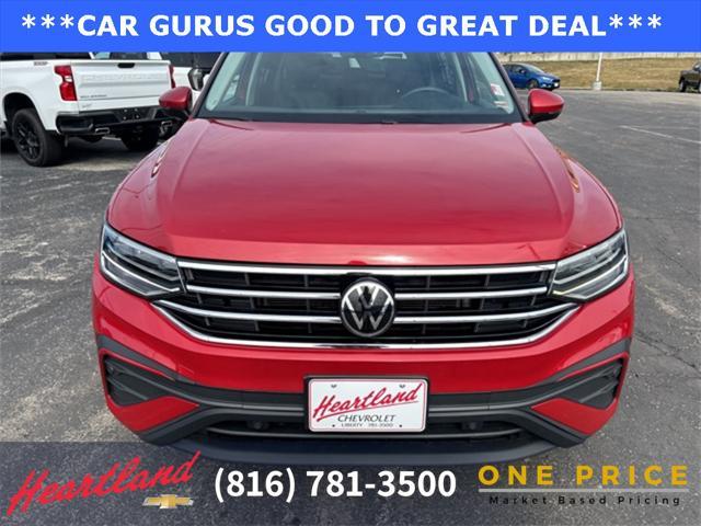 used 2023 Volkswagen Tiguan car, priced at $22,559
