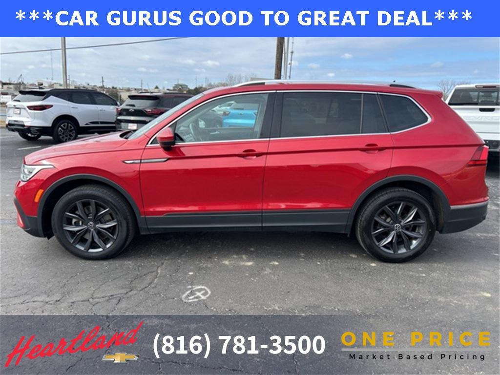 used 2023 Volkswagen Tiguan car, priced at $23,384