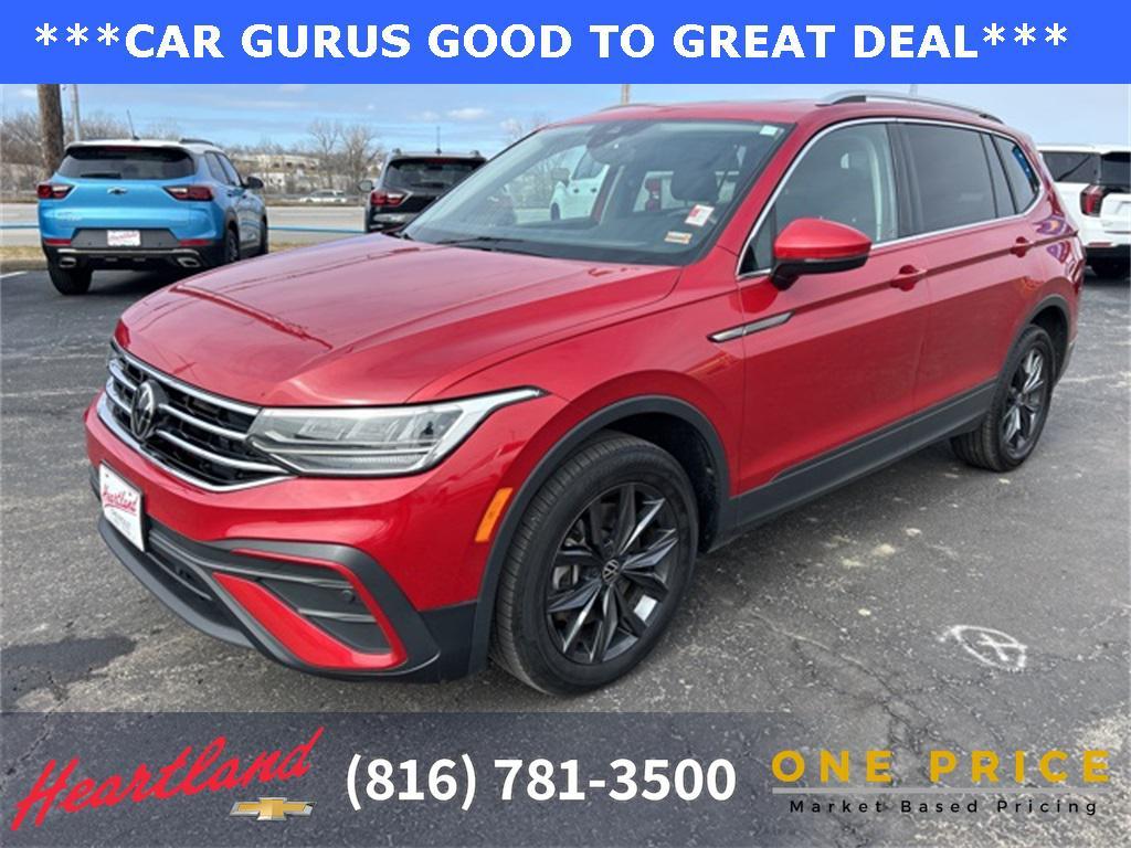 used 2023 Volkswagen Tiguan car, priced at $23,384