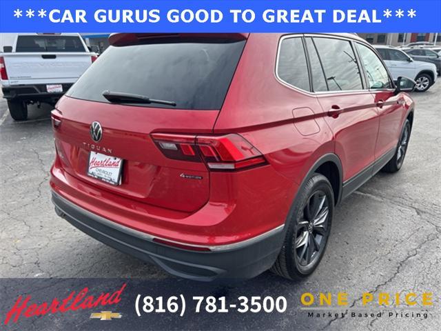 used 2023 Volkswagen Tiguan car, priced at $22,559