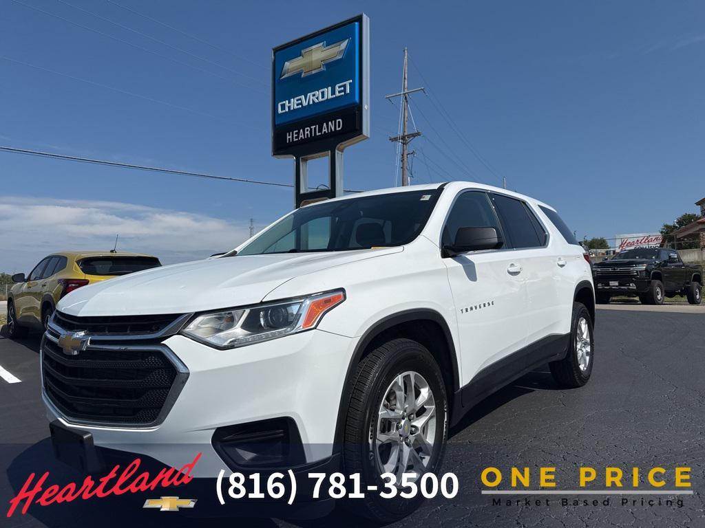 used 2020 Chevrolet Traverse car, priced at $19,547