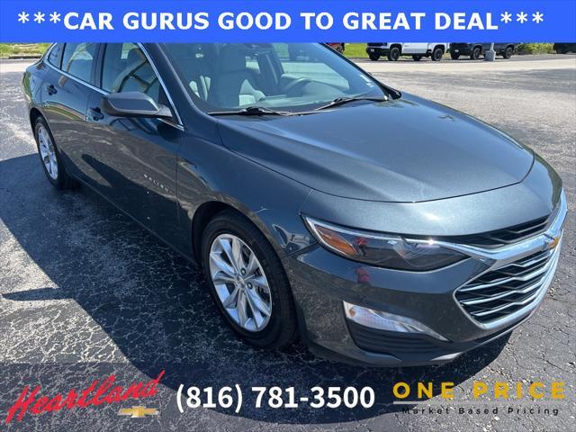 used 2021 Chevrolet Malibu car, priced at $14,500