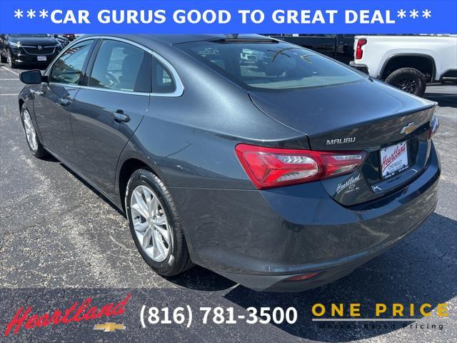used 2021 Chevrolet Malibu car, priced at $14,500