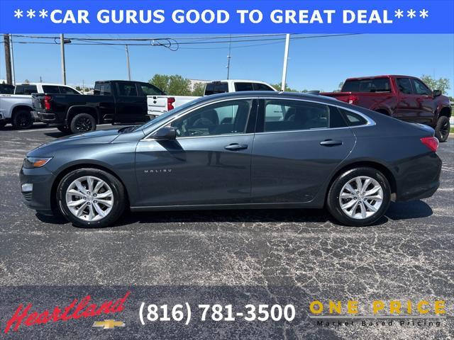 used 2021 Chevrolet Malibu car, priced at $14,500